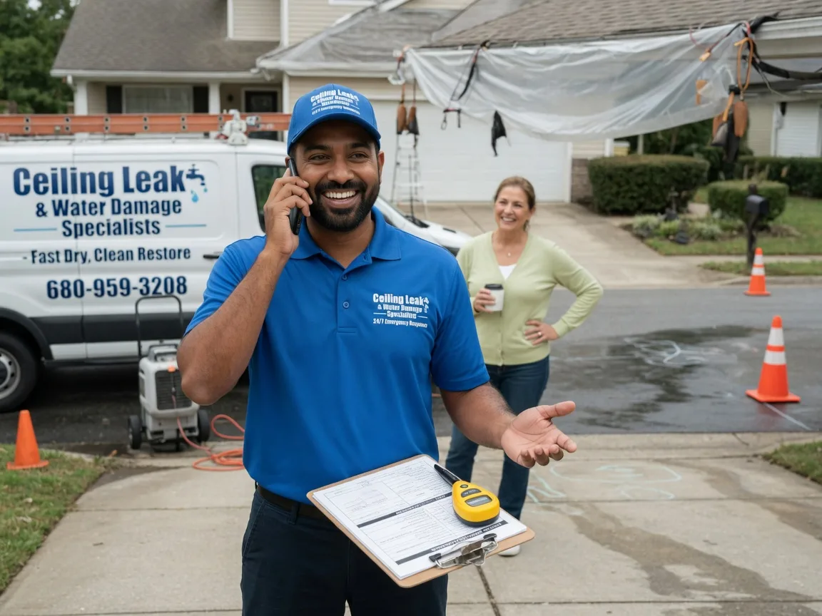 Ceiling Leak Cleanup Shady Dale, GA FAQs